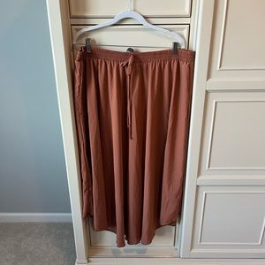 SHEIN rust brown skirt, NWOT, size 3X
